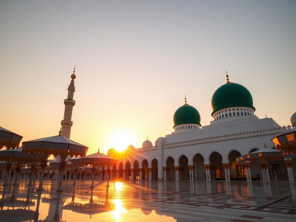 المسجد النبوي الشريف في المدينة المنورة