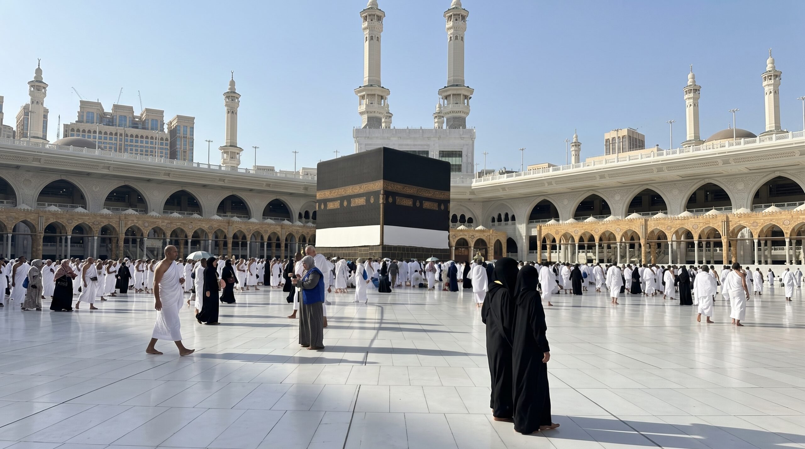 Kaaba in Masjid al-Haram